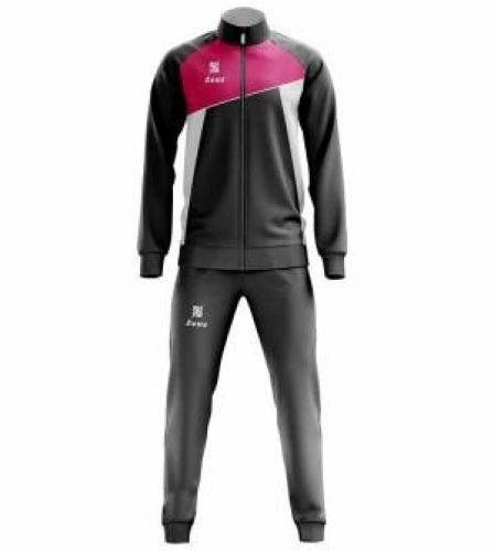 Zeus Trainingsanzug Deka dunkelgrau-fuchsia