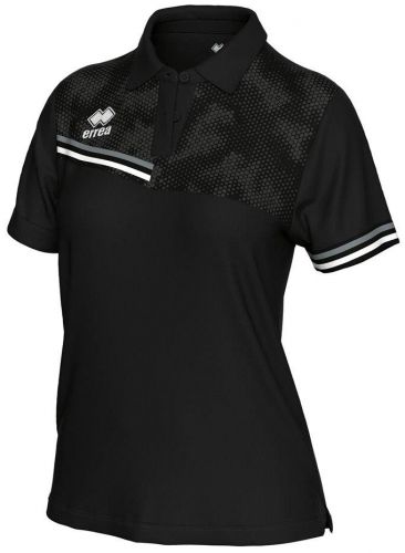 Errea Damen Poloshirt Eden schwarz-weiß