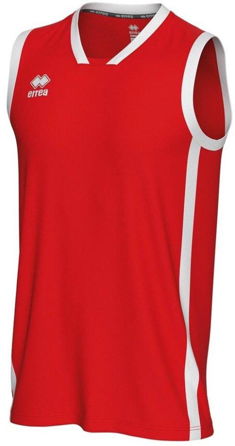 Errea Basketball Trikot Elevate rot-weiß