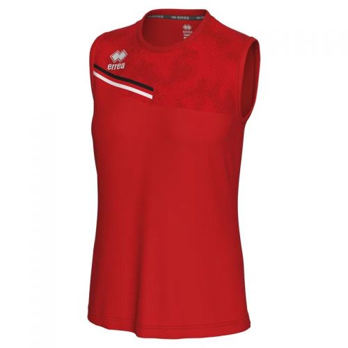 Errea Damen Tank Top Eloy rot-schwarz--weiß