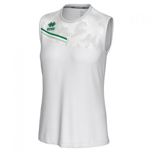 Errea Damen Tank Top Eloy weiß-grün-grau