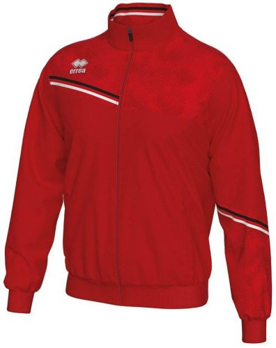 Errea Trainingsjacke Elton rot-schwarz-weiß