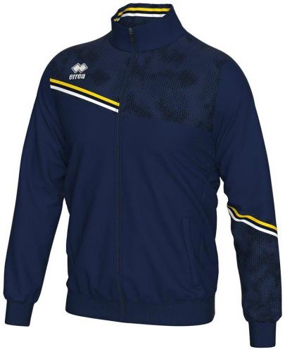 Errea Freizeitjacke Erick blau-gelb-weiß