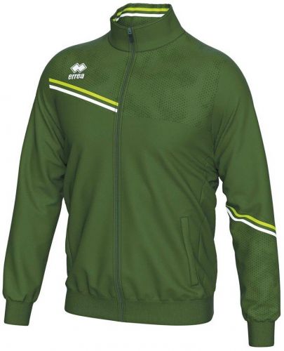 Errea Freizeitjacke Erick olivgrün-neongrün-weiß