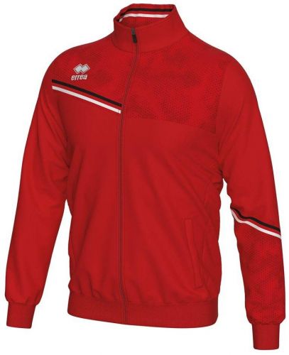 Errea Freizeitjacke Erick rot-schwarz-weiß