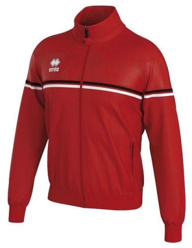 Errea Präsentationsjacke Dexter rot-schwarz-weiß