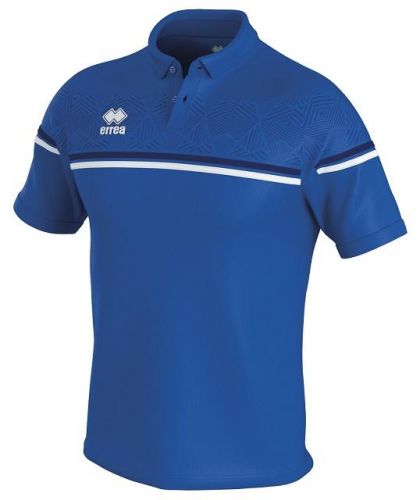 Errea Poloshirt Dominic blau-weiß