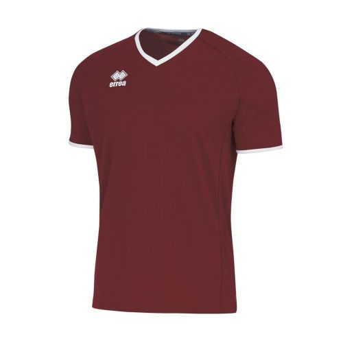 Errea Trikot Lennox weinrot-weiß