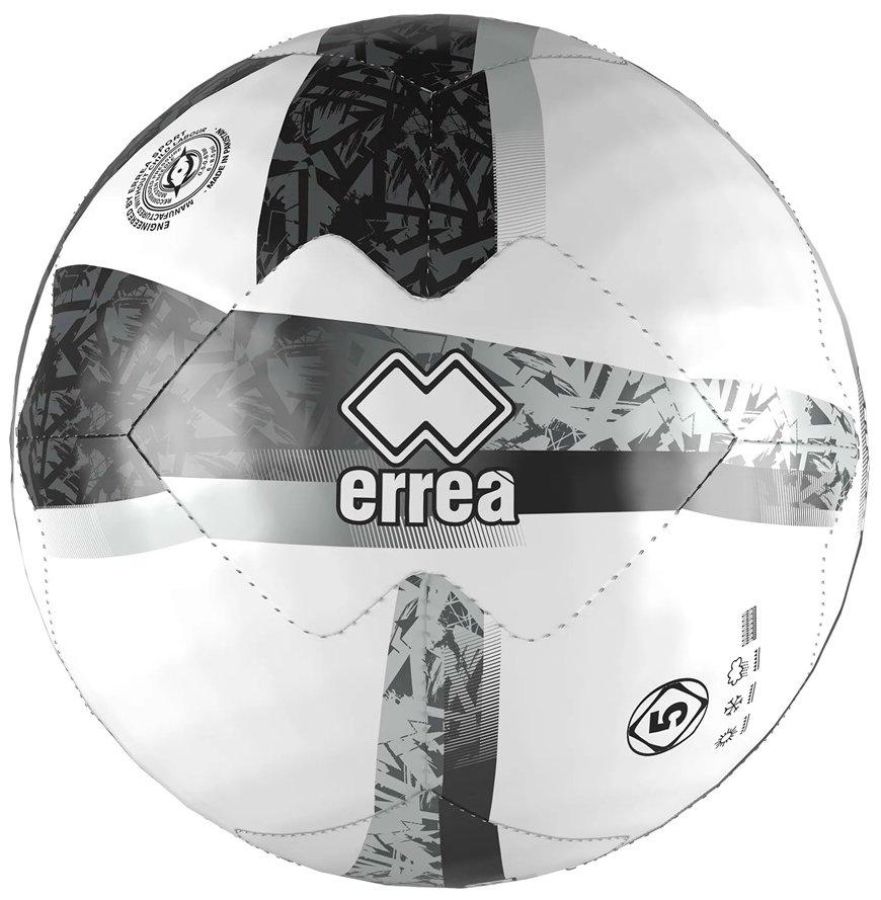 Errea New Team Official Training Fußball weiß-schwarz-grau