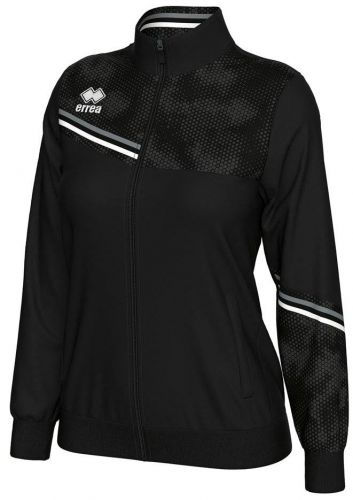 Errea Damen Freitzeitjacke Estella schwarz-weiß
