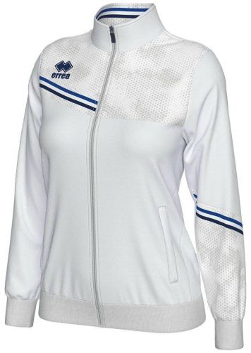 Errea Damen Freitzeitjacke Estella weiß-blau