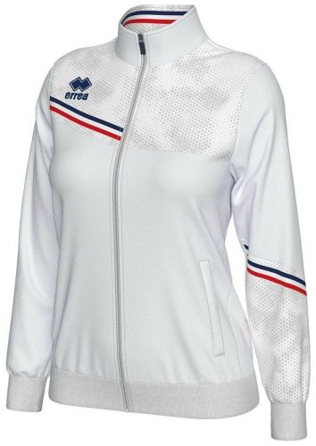 Errea Damen Freitzeitjacke Estella weiß-rot-blau