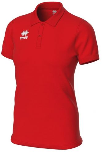 Errea Damen Poloshirt Evo rot