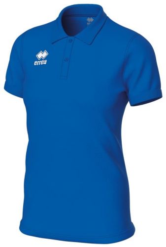 Errea Damen Poloshirt Evo blau