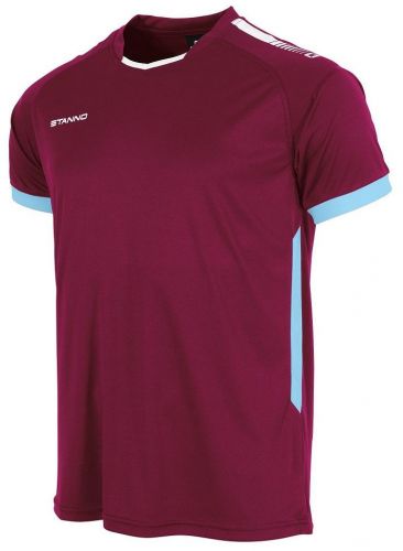 Stanno Trikot  First weinrot-hellblau