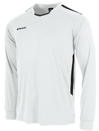 Stanno Langarmtrikot First weiß-schwarz