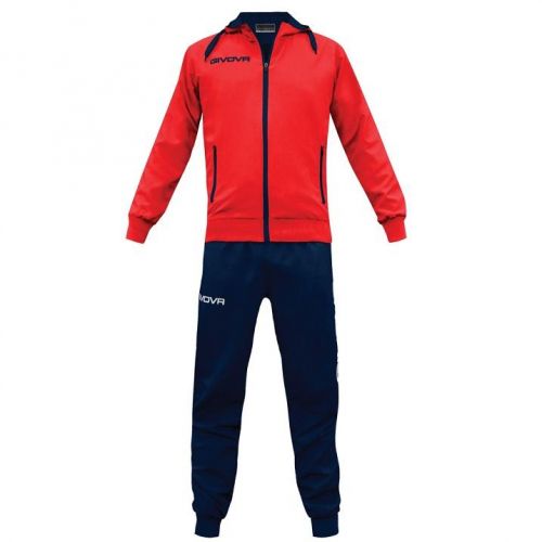 Givova Präsentationsanzug Winner rot-blau