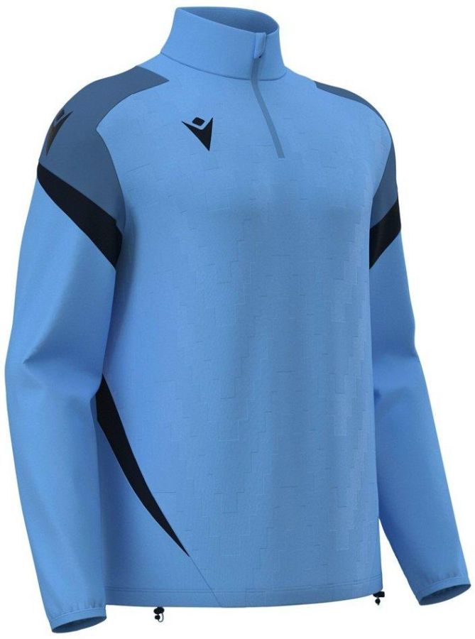 Macron 1/4-Zip Hollow skyblau-navyblau