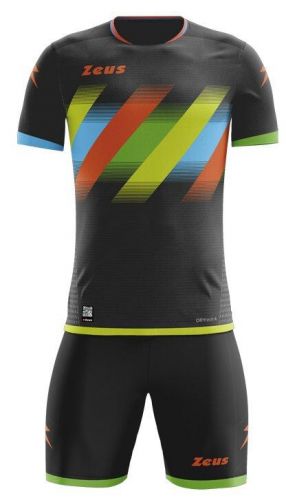 Zeus Trikot Icon schwarz-neon