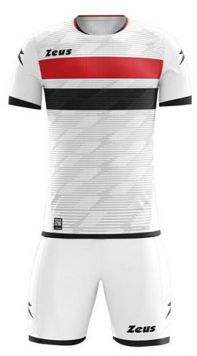 Zeus Trikot Icon weiß-schwarz-rot