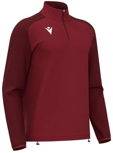 Macron 1/4-Zip Top Isen weinrot