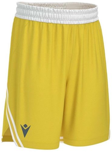 Macron Basketball Short Kansas gelb-weiß