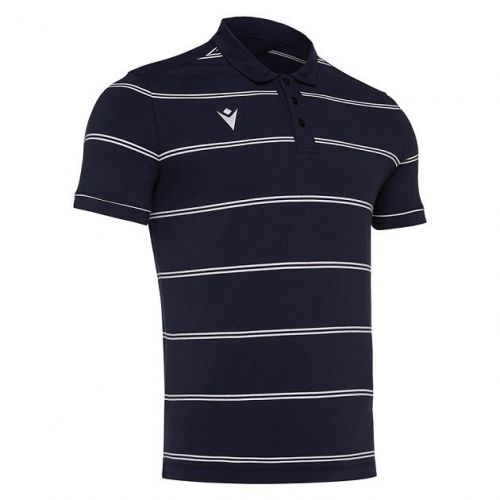 Macron Poloshirt Flamenco dunkelblau-weiß