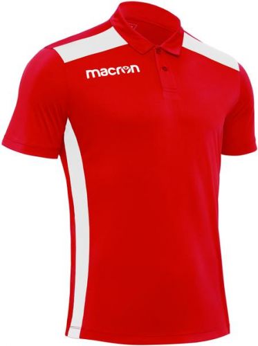 Macron Poloshirt Folk rot-weiß