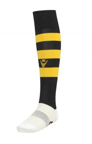 Macron Ringelstutzen Hoops schwarz-gelb