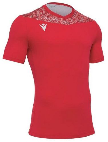 Macron Shirt Nash rot-weiß
