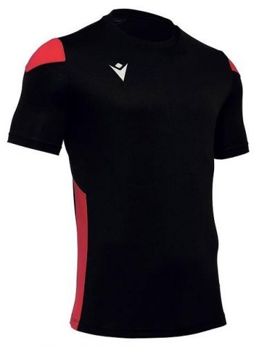 Macron Trikot Polis schwarz-rot