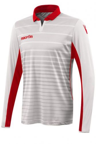 Macron Langarmtrikot Tabit weiß-rot