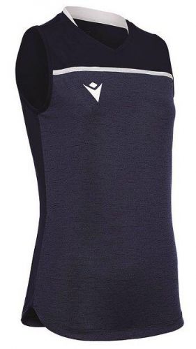 Macron Damen Trikot Thallium navyblau-weiß