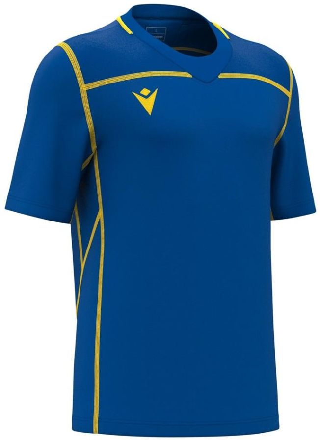 Macron Rugbytrikot Period blau-gelb