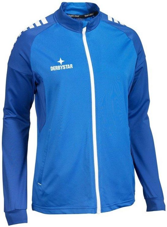Derbystar Damen Trainingsjacke Madrid blau-weiß