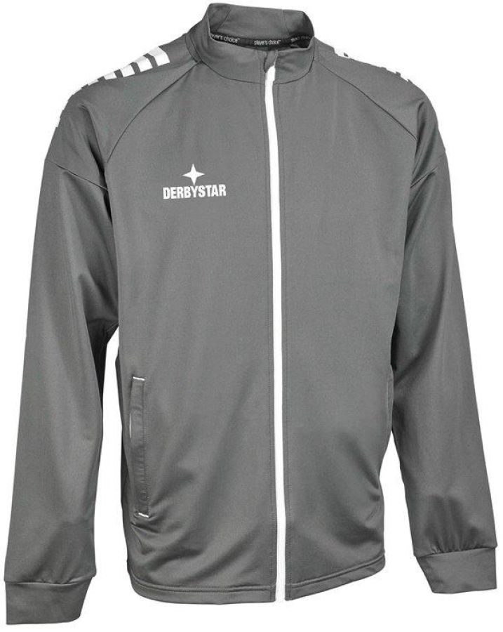 Derbystar Trainingsjacke Madrid grau