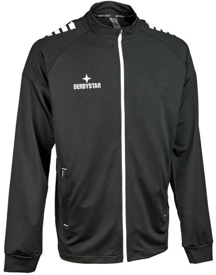 Derbystar Damen Trainingsjacke Madrid schwarz-weiß