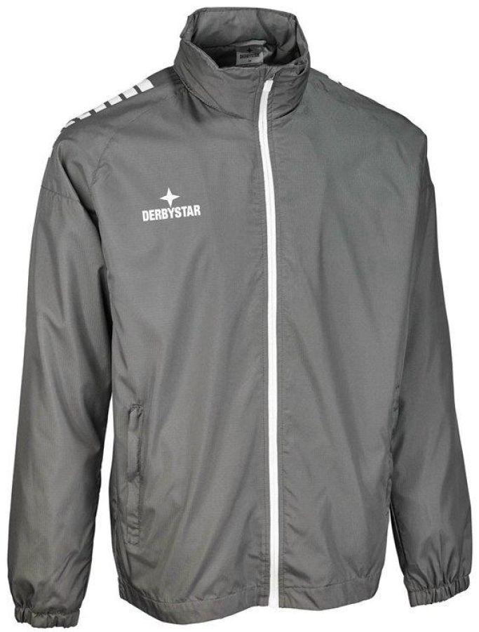 Derbystar Regenjacke Madrid grau-weiß