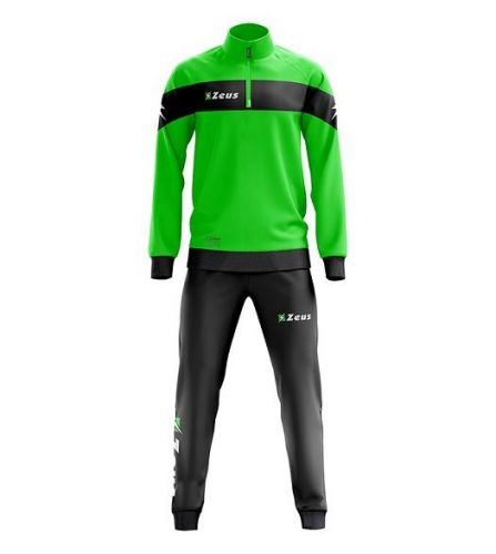 Zeus Trainingsanzug Marte neongrün-schwarz