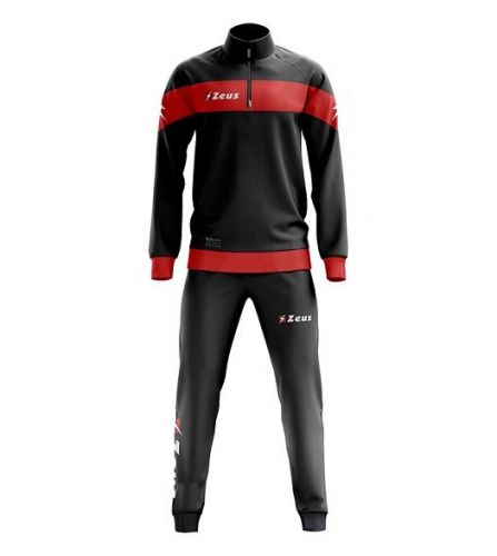 Zeus Trainingsanzug Marte schwarz-rot