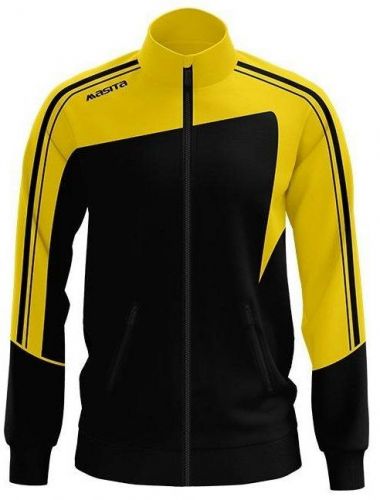 Masita Trainingsjacke Forza schwarz-gelb