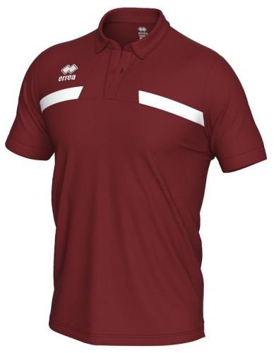 Errea Poloshirt Melvin weinrot