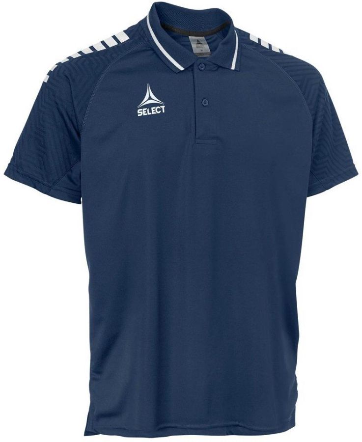 Select Poloshirt Monaco blau-weiß