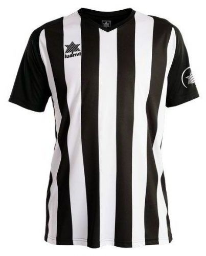 Luanvi Trikot New Listada schwarz-weiß gestreift