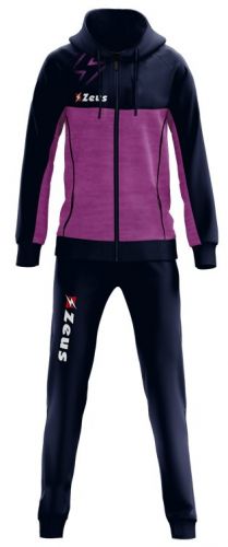 Zeus Damen Trainingsanzug Olympia pink-blau