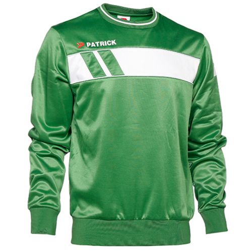 Patrick Trainingssweatshirt Impact grün-weiß