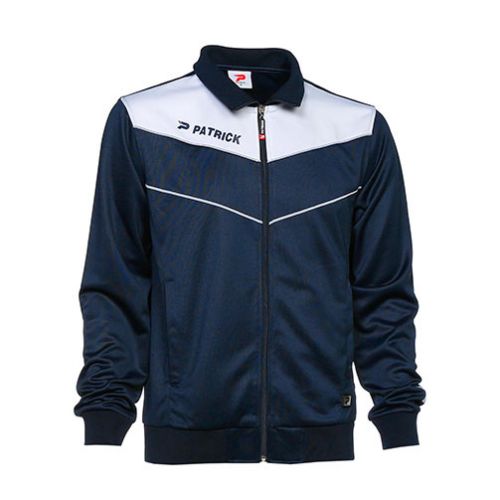 Patrick Trainingsjacke Power dunkelblau-weiß