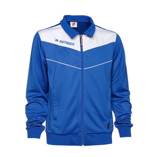Patrick Trainingsjacke Power blau-weiß