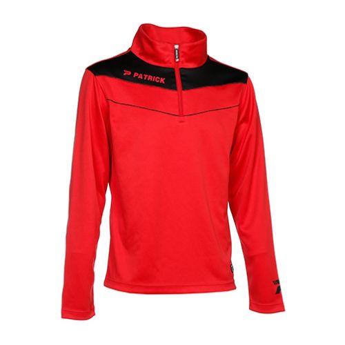 Patrick Trainings-Sweater Power rot-schwarz