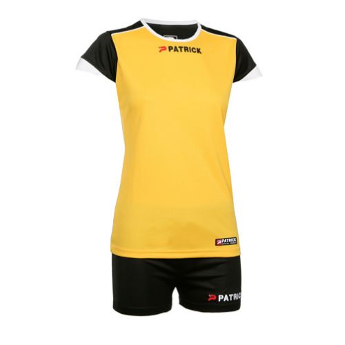 Patrick Damen Volleyball Trikot-Set  Riow gelb-schwarz